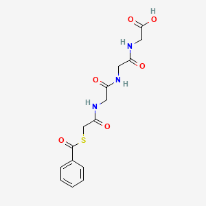 S-Benzoylmercaptoacetyltriglycine