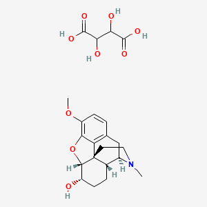 C18H23NO3.C4H6O6