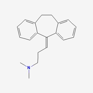 10,11-Dihydro-N,N-dimethyl-5H-dibenzo(a,d)heptalene-delta(5),gamma-propylamine