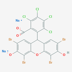 Disodium 2,3,4,5-Tetrachloro-6-(2,4,5,7-Tetrabromo-3-Hydroxy-6-Oxido-9H-Xanthen-9-Yl)Benzoate