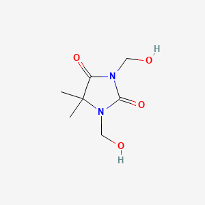 1,3-bis(hydroxymethyl)-5,5-dimethyl-imidazolidine-2,4-dione