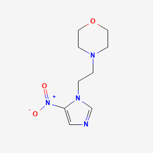 1-(.beta.-Morpholinoethyl)-5-nitroimidazole