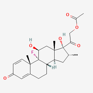 16.alpha.-Methyl-9.alpha.-fluoroprednisolone 21-acetate