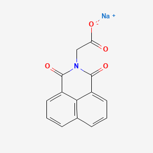 1,3-Dioxo-1H-benz(de)isoquinoline-2(3H)-acetic acid sodium salt