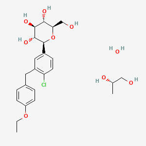 Dapagliflozin propylene glycol hydrate