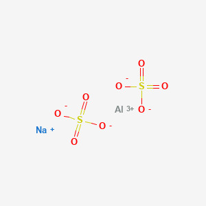 Aluminum sodium sulfate, NaAl(SO4)2