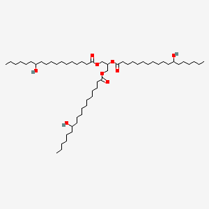 12-Hydroxyoctadecanoic acid, glyceryl ester