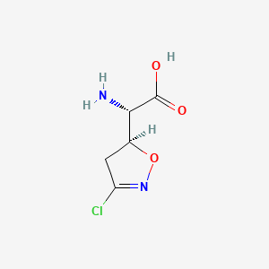 (alphaS,5S)-alpha-Amino-3-chloro-2-isoxazoline-5-acetic acid