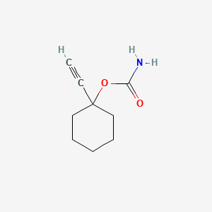 [(1-ethynylcyclohexyl)oxy]methanimidic acid