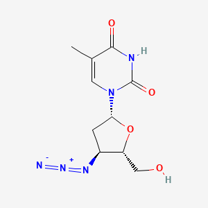 1-(3-Azido-2,3-dideoxy-beta-D-ribofuranosyl)thymine