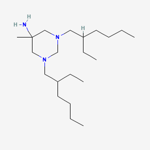1,3-bis(2-ethylhexyl)-5-methyl-1,3-diazinan-5-amine