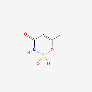 1,2,3-Oxathiazin-4(3H)-one, 6-methyl-, 2,2-dioxide