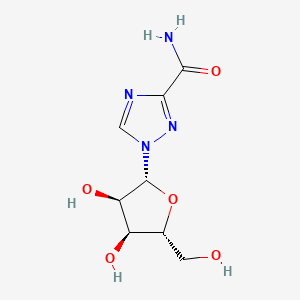 1-beta-D-ribofuranosyl-1-H-1,2,4-triazole-3-carboxamide