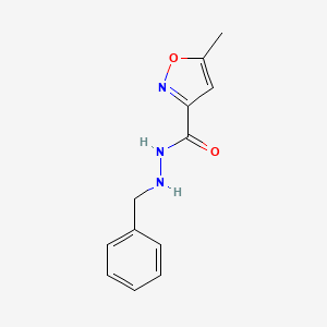 1-Benzyl-2-(5-methyl-3-isoxazolylcarbonyl)hydrazine