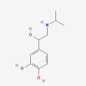 1, 4-[1-hydroxy-2-[(1-methylethyl)amino]ethyl]-