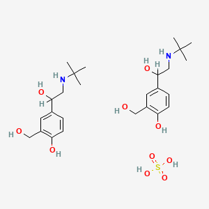 1-(4-Hydroxy-3-hydroxymethylphenyl)-2-(tert-butylamino)ethanol sulfate