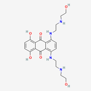 1,4-Dihydroxy-5,8-bis(2-((2-hydroxyethyl)amino)ethylamino)-9,10-anthracenedione
