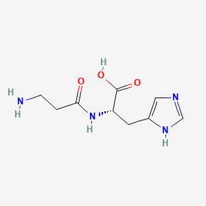 2-(3-Aminopropanoylamino)-3-(3H-Imidazol-4-Yl)Propanoic Acid