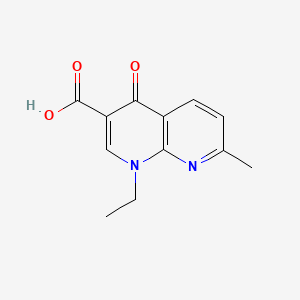 1-Aethyl-7-methyl-1,8-naphthyridin-4-on-3-karbonsaeure [German]