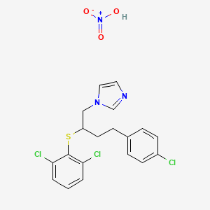 1-{4-(4-chlorophenyl)-2-[(2,6-dichlorophenyl)sulfanyl]butyl}-1H-imidazole nitrate