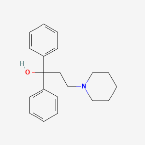 1-Piperidinepropanol, .alpha.,.alpha.-diphenyl-