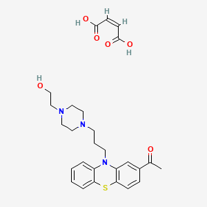 10-[3-[4-(2-Hydroxyethyl)-1-piperazinyl]propyl]phenothiazin-2-yl methyl ketone dimaleate