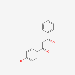 1-(4-(1,1-Dimethylethyl)phenyl)-3-(4-methoxyphenyl)-1,3-propanedione