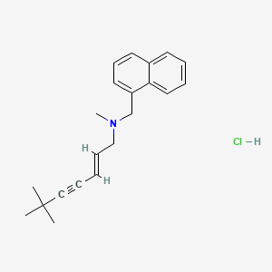 1-Naphthalenemethanamine, N-(6,6-dimethyl-2-hepten-4-ynyl)-N-methyl-, (E)-, monohydrochloride