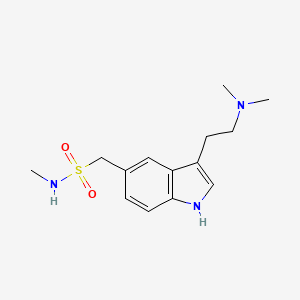 1-[3-(2-dimethylaminoethyl)-1H-indol-5-yl]-N-methylmethanesulfonamide