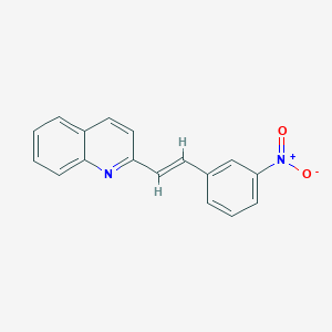 2-(3-Nitrostyryl)Quinoline