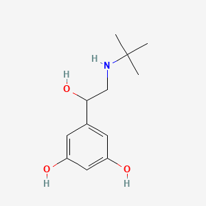 1,3-Benzenediol, 5-(2-((1,1-dimethylethyl)amino)-1-hydroxyethyl)-