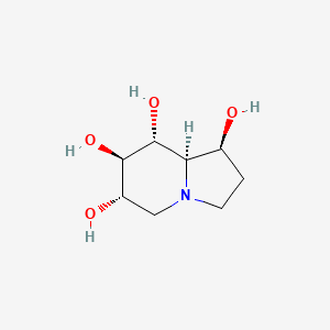 1,6,7,8-Indolizinetetrol, octahydro-, (1S-(1-alpha,6-beta,7-alpha,8-beta,8a-beta))-