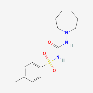 1-(((((4-Methylphenyl)sulfonyl)amino)carbonyl)amino)azepane