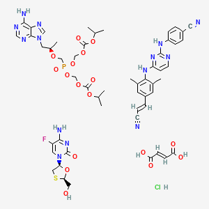 Emtricitabine / rilpivirine /tenofovir disoproxil