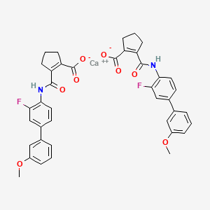 Vidofludimus calcium anhydrous