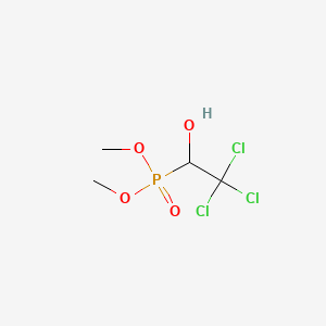 0,2,2-trichloro-1-hydroxyethyl)phosphonate