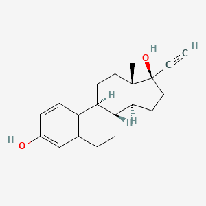 17-alpha-Ethinyloestra-1,3,5(10)-triene-3,17-beta-diol