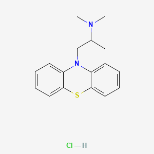 1-phenothiazin-10-yl-N,N-bis(trideuteriomethyl)propan-2-amine;hydrochloride