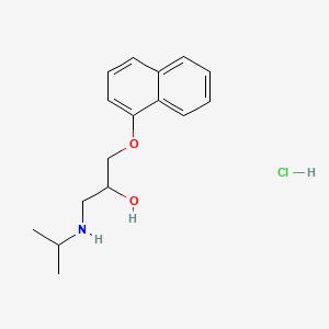 1-[(methylethyl)amino]-3-naphthyloxypropan-2-ol, chloride