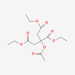1,3-Propanetricarboxylic acid, 2-(acetyloxy)-, triethyl ester