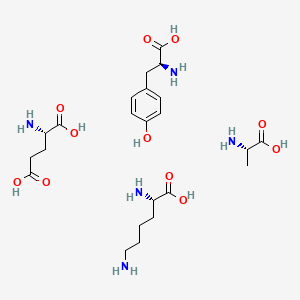 (2S)-2,6-diaminohexanoic acid; (2S)-2-amino-3-(4-hydroxyphenyl)propanoic acid; (2S)-2-aminopentanedioic acid; (2S)-2-aminopropanoic acid