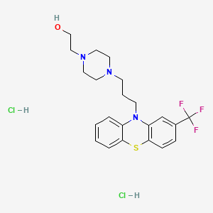 1-(2-Hydroxyethyl)-4-(3-(2-trifluoromethyl-10-phenothiazinylpropyl)piperazine dihydrochloride