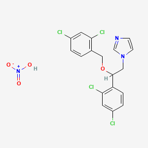 1-{2-[(2,4-Dichlorobenzyl)oxy]-2-(2,4-dichlorophenyl)ethyl}-1H-imidazole nitrate