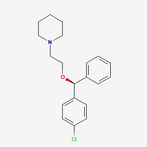 1-[2-[(S)-(4-chlorophenyl)-phenylmethoxy]ethyl]piperidine