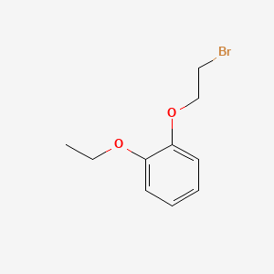 1-(2-Bromoethoxy)-2-ethoxybenzene;2-(o-Ethoxyphenoxy)ethyl bromide;Benzene,1-(2-bromoethoxy)-2-ethoxy-;