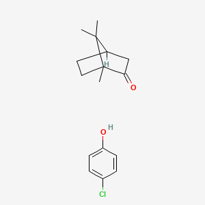 1,7,7-trimethylbicyclo[2.2.1]heptan-2-one mixt. with 4-chlorophenol