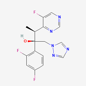 (alphaR,betaS)-alpha-(2,4-Difluorophenyl)-5-fluoro-beta-methyl-alpha-(1H-1,2,4-triazol-1-ylmethyl)-4-pyrimidineethanol