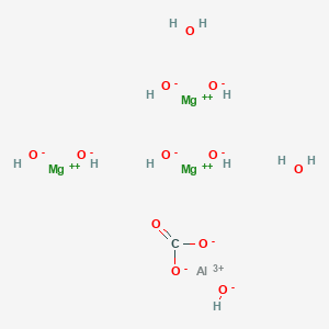 Aluminum magnesium carbonate hydroxide (AlMg3(CO3)(OH)7) dihydrate