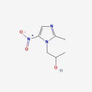 1-(2-methyl-5-nitro-1H-imidazol-1-yl)propan-2-ol