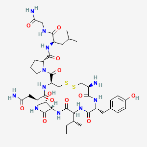 1,2-Dithia-5,8,11,14,17-penaazacycloeicosane, cyclic peptide deriv.